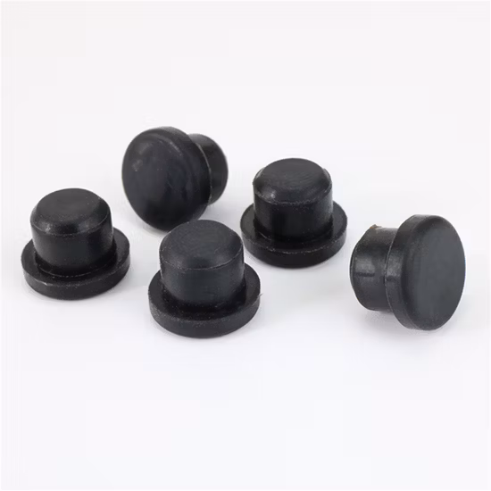 ODM OEM Factory Customized Silicone Rubber Grommets Hole Plugs Stopper Pipe Plugs for Terminal Seal